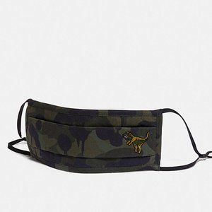 COACH Rexy Wild Beast Camo Adult Unisex Face Mask